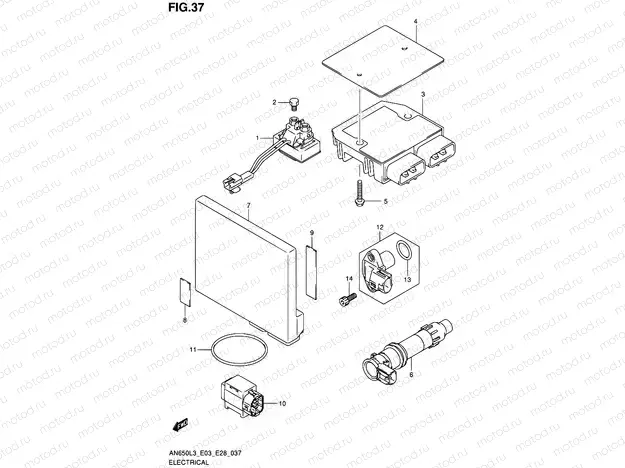 37 - ELECTRICAL (AN650L3 E33)