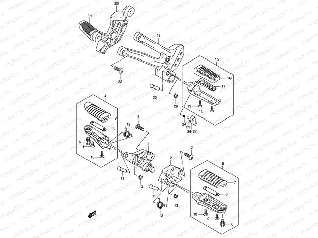37 - FOOTREST