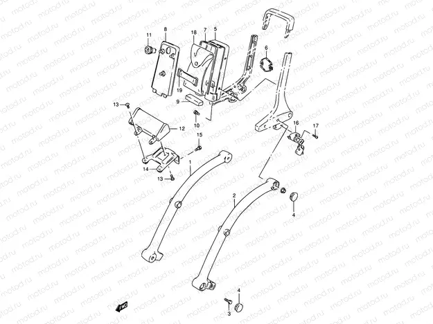 37 - FRAME HANDLE GRIP (MODEL T/V/W/X/Y/K1)