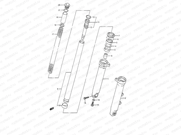37 - FRONT DAMPER