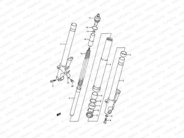 37 - FRONT DAMPER