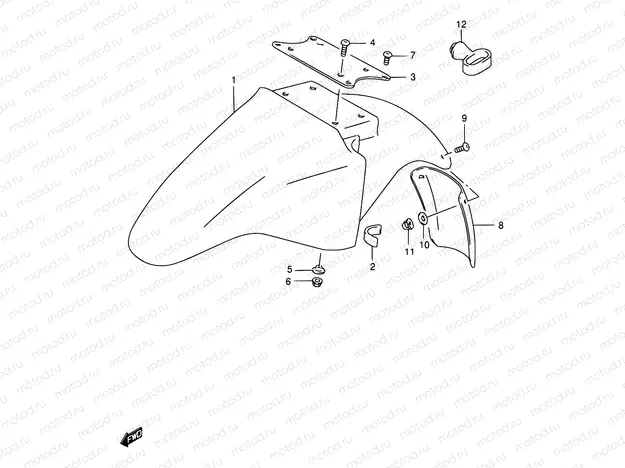 37 - FRONT FENDER