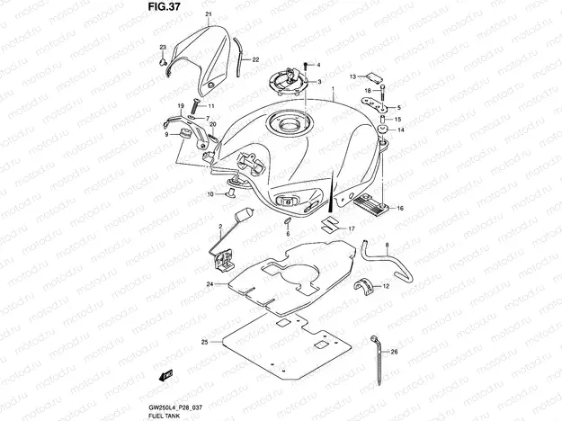 37 - FUEL TANK
