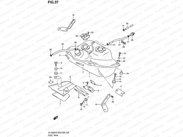 37 - FUEL TANK