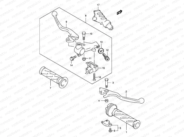 37 - HANDLE LEVER