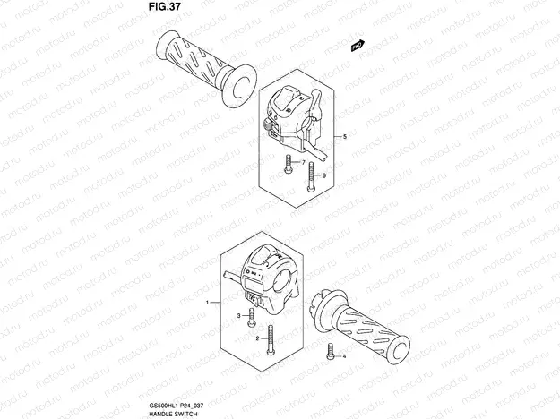 37 - HANDLE SWITCH