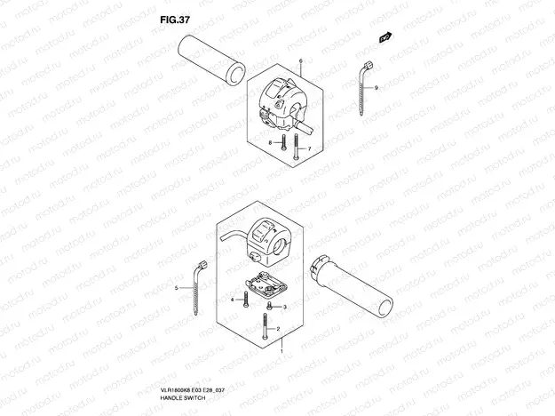 37 - HANDLE SWITCH