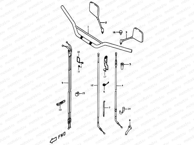 37 - HANDLEBAR