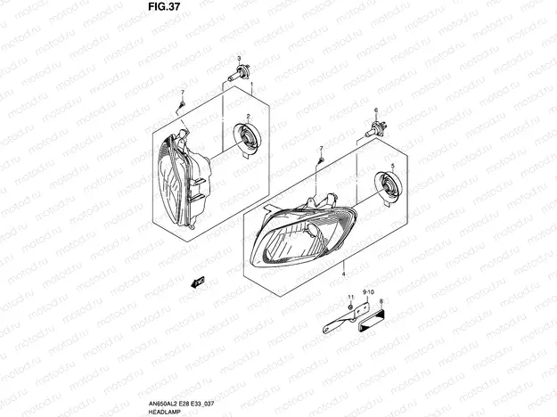 37 - HEADLAMP
