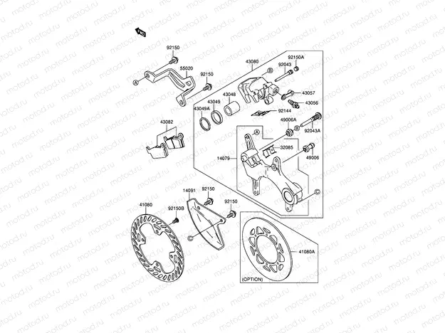 37 - REAR BRAKE