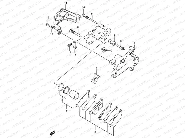 37 - REAR CALIPER