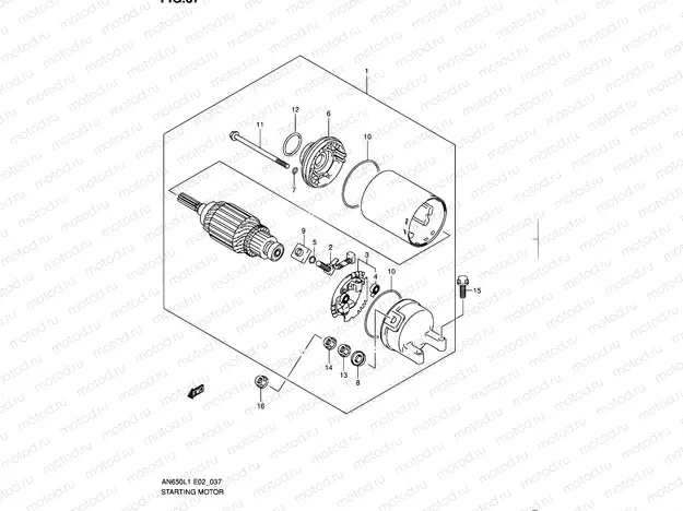 37 - STARTING MOTOR
