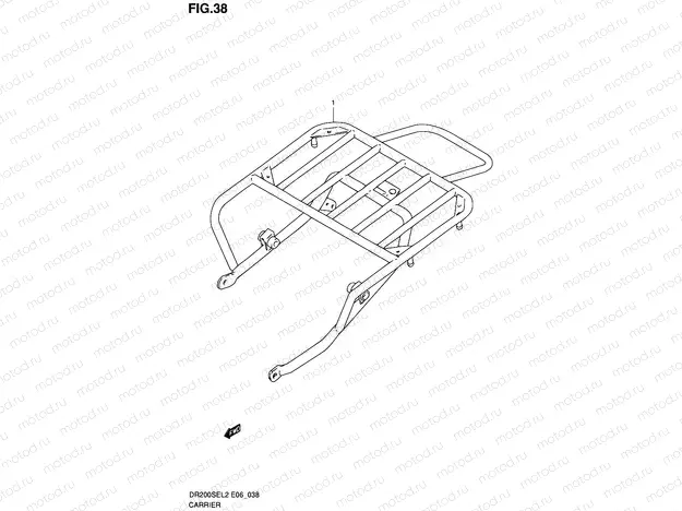 38 - CARRIER (DR200SEL2 E24)