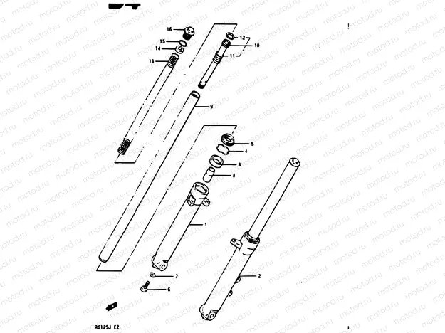 38 - FRONT DAMPER