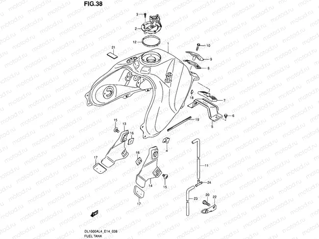 38 - FUEL TANK