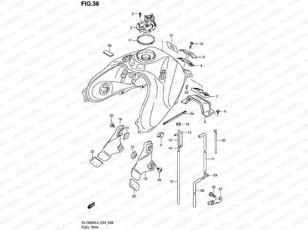 38 - FUEL TANK