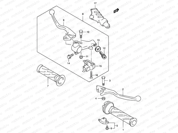 38 - HANDLE LEVER