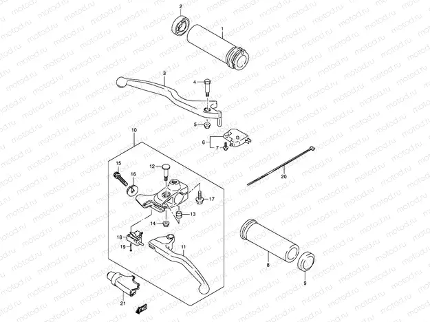38 - HANDLE LEVER