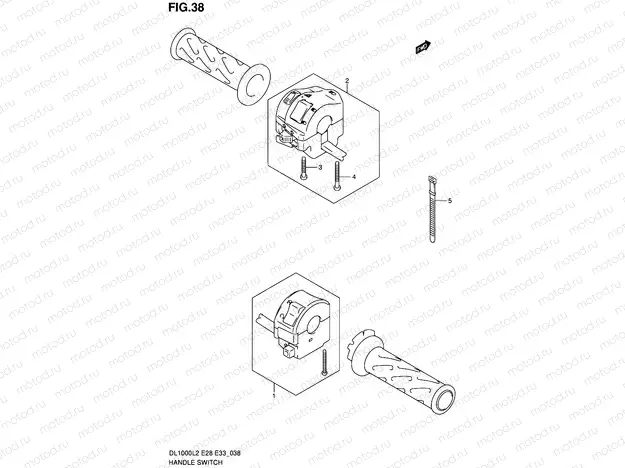 38 - HANDLE SWITCH