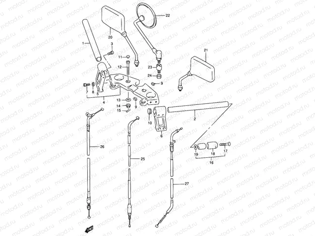 38 - HANDLEBAR