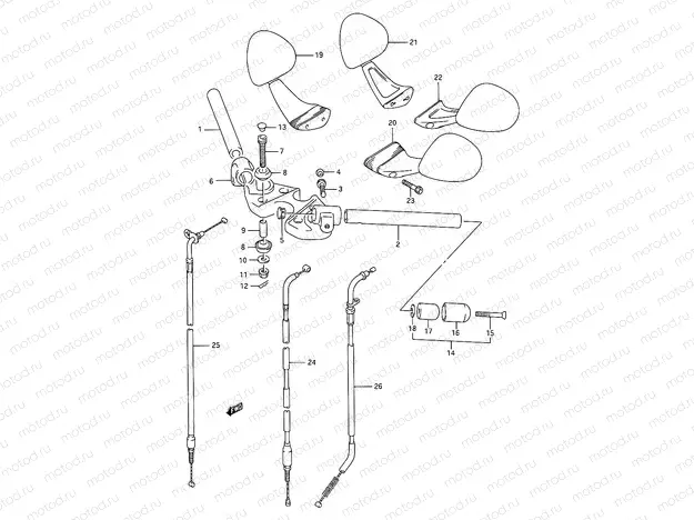 38 - HANDLEBAR