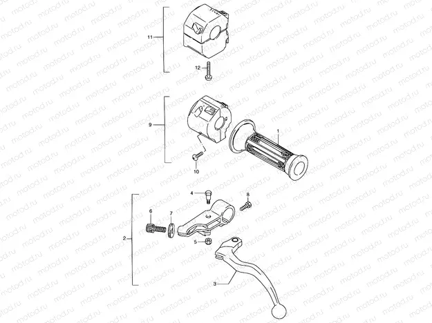 38 - LEFT HANDLE SWITCH