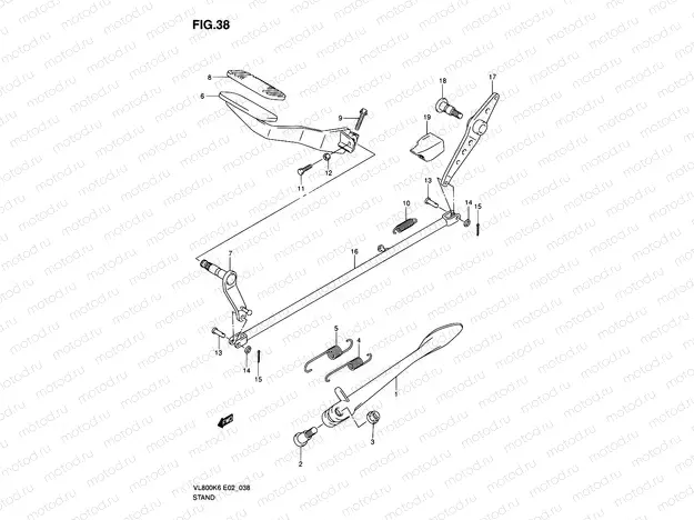 38 - REAR BRAKE