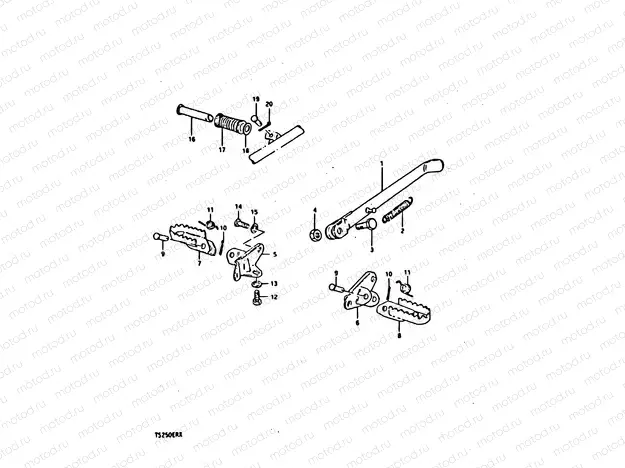 38 - STAND - FOOTREST