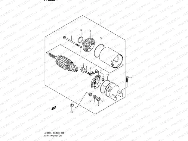 38 - STARTING MOTOR
