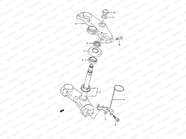 38 - STEERING STEM