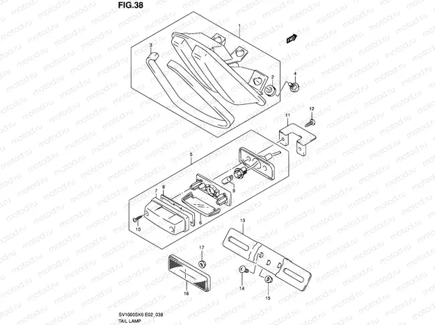 38 - TAIL LAMP