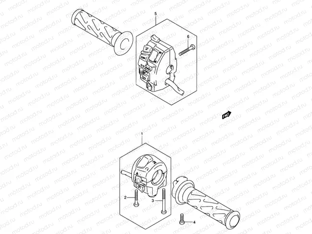 38B - HANDLE SWITCH (AN650AK4)