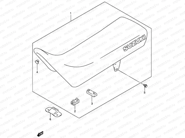 38B - SEAT (MODEL K5 E06,E24)