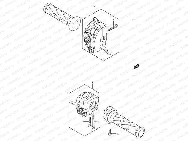 38C - HANDLE SWITCH (AN650AK5)
