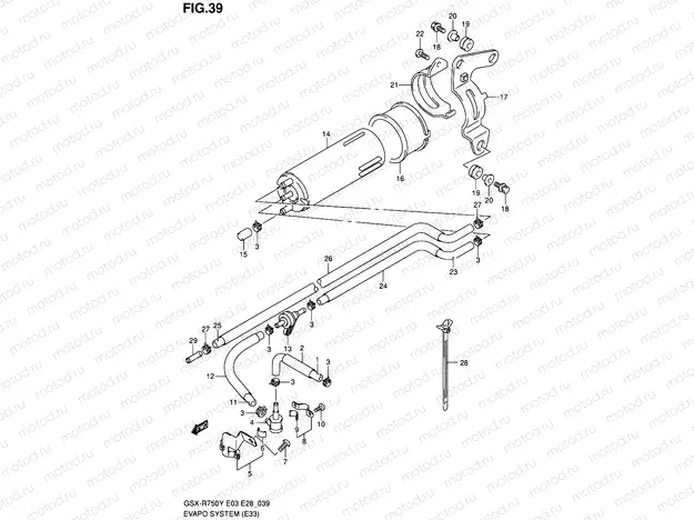 39 - EVAPO SYSTEM (E33)