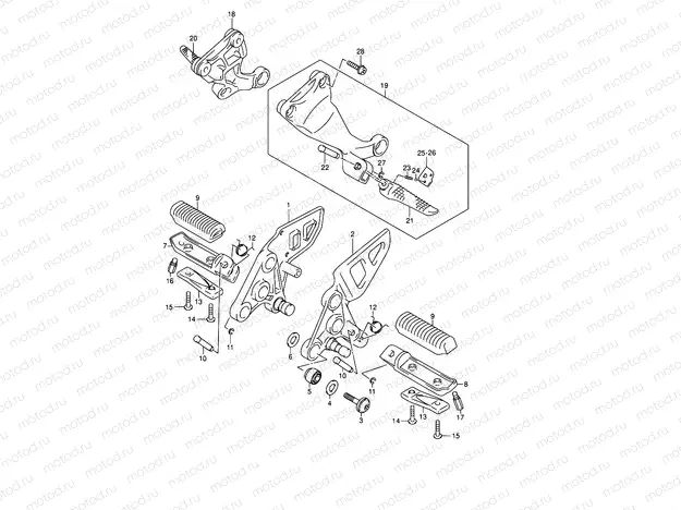 39 - FOOTREST