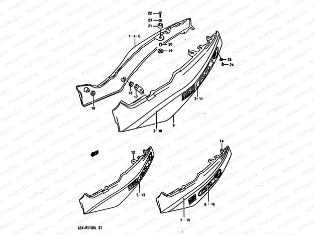 39 - FRAME COVER (MODEL K)