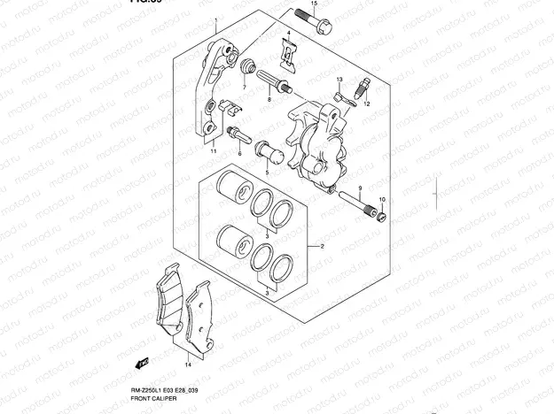 39 - FRONT CALIPER