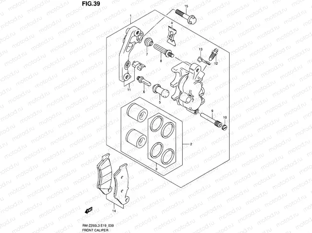 39 - FRONT CALIPER