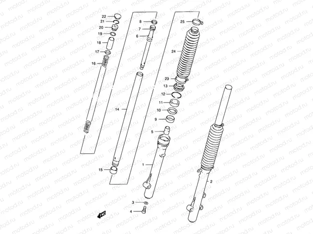 39 - FRONT DAMPER