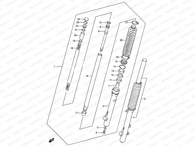 39 - FRONT DAMPER