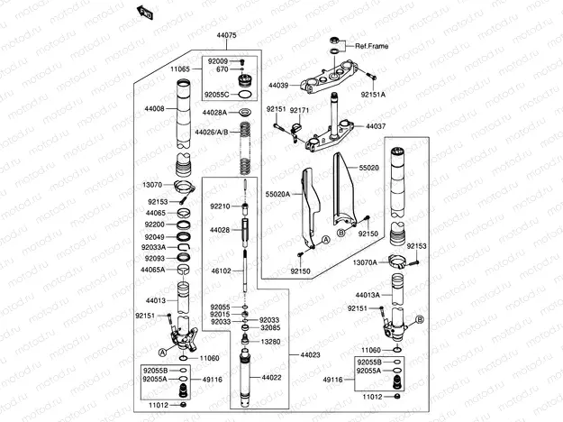 39 - FRONT FORK
