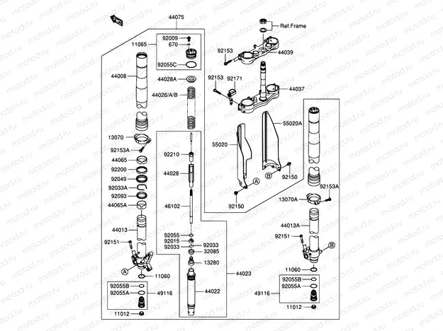39 - FRONT FORK