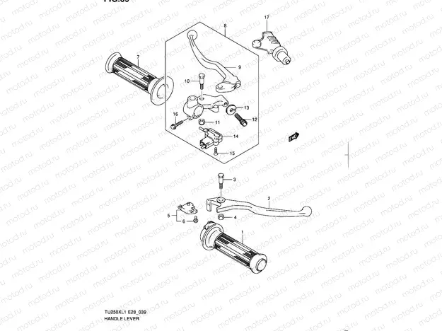 39 - HANDLE LEVER