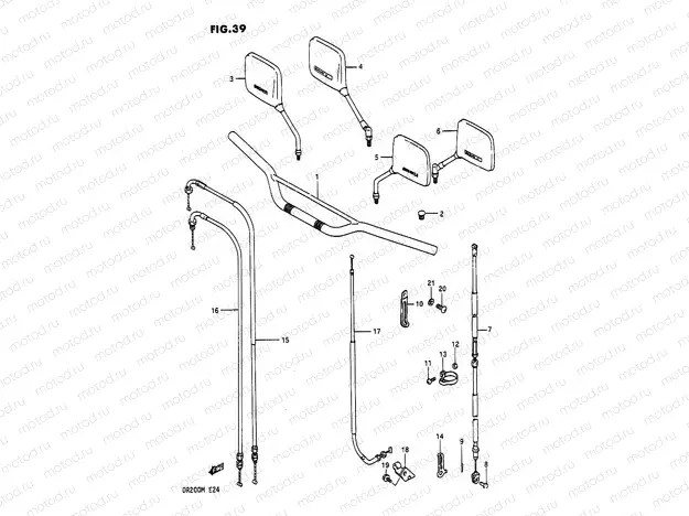 39 - HANDLEBAR