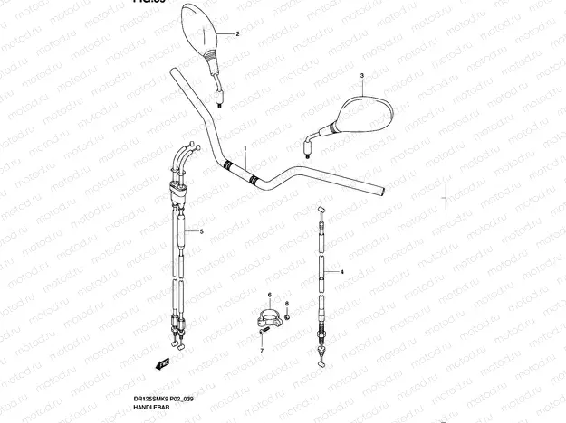 39 - HANDLEBAR