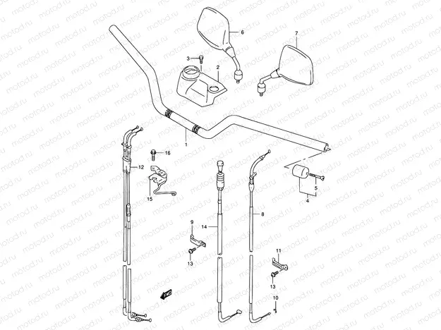 39 - HANDLEBAR
