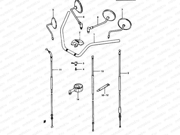 39 - HANDLEBAR