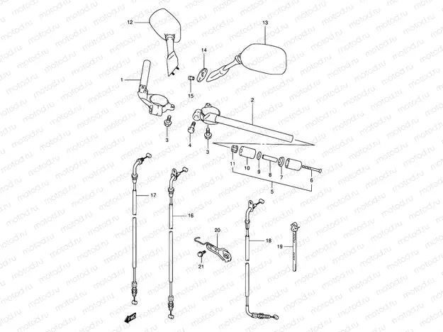 39 - HANDLEBAR