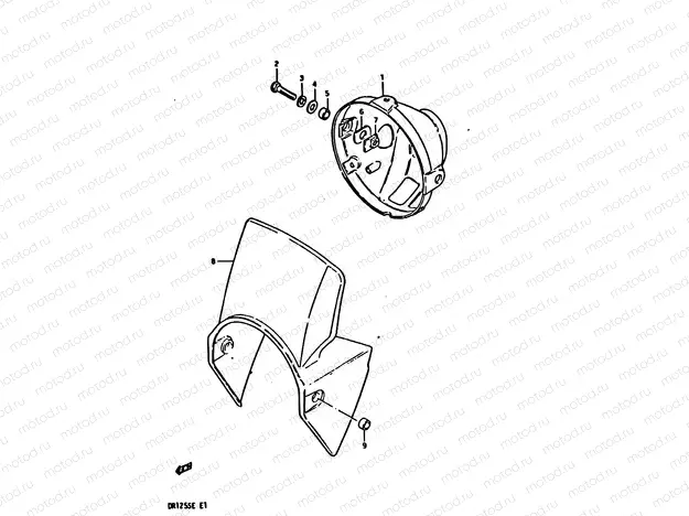 39 - HEADLAMP HOUSING